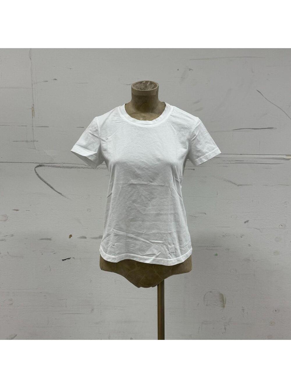 James Perse White Cotton Baby Tee